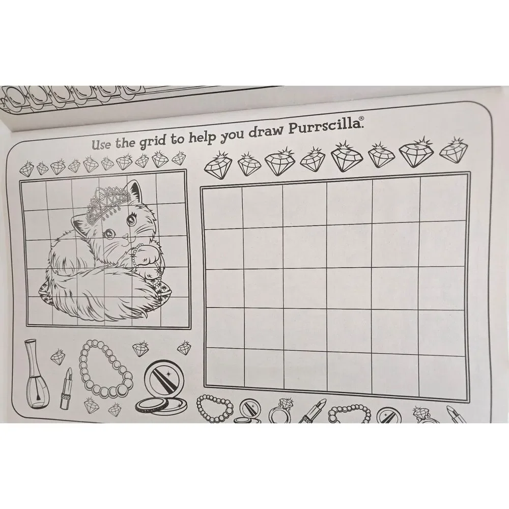Lisa Frank Oversized Jumbo Coloring Book Activity Pad 16